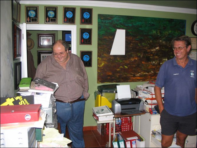 Visiting Manolo, EA8ZS