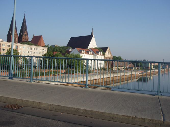 Frankfurt, border crossing