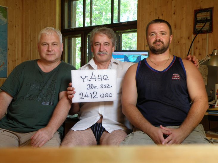 YL2BW, YL2BJ, YL2TW, 20m SSB, @YL2BJ